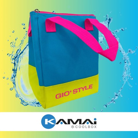 Torba lunchowa Kamai Gio Style, w kolorze błękitnym, pojemność 5L Torba lunchowa Kamai Gio Style, w kolorze błękitnym, pojemność 5L