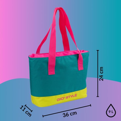 Torba plażowa Kamai Gio Style, w kolorze zielonym, pojemność 9L Torba plażowa Kamai Gio Style, w kolorze zielonym, pojemność 9L