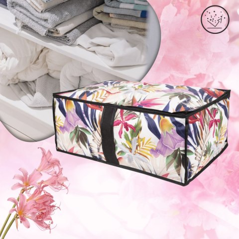 FLORAL w kwiaty ogranizer, pojemnik do szafy 40x60x25cm FLORAL w kwiaty ogranizer, pojemnik do szafy 40x60x25cm