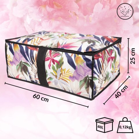FLORAL w kwiaty ogranizer, pojemnik do szafy 40x60x25cm FLORAL w kwiaty ogranizer, pojemnik do szafy 40x60x25cm