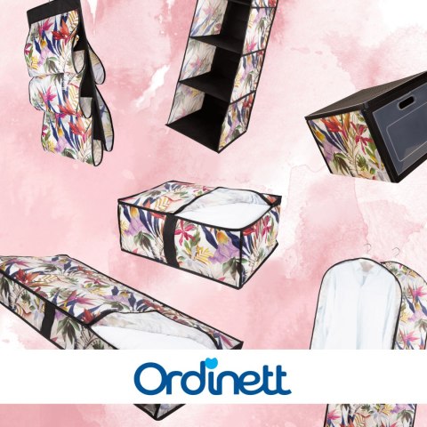 FLORAL w kwiaty wiszący organizer do szafy 5 przegród 30x30x120m FLORAL w kwiaty wiszący organizer do szafy 5 przegród 30x30x120m