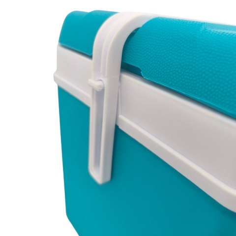 Lodówka turystyczna 35L KAMAI EDA na wkłady mrożące, niebieska z białą rączką Lodówka turystyczna 35L KAMAI EDA na wkłady mrożące, niebieska z białą rączką