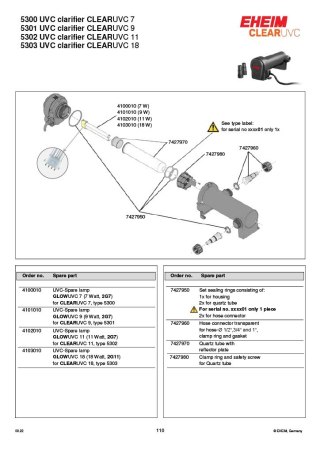 EHEIM sterylizator do oczka wodnego CLEARUVC 7 (5300010)