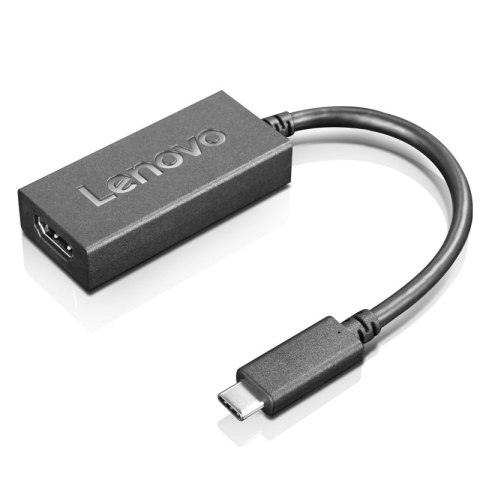 Adapter wideo Lenovo | 19-pinowe HDMI typu A | żeńskie | 24-pinowe USB-C | męskie | czarne | 0,24 m Adapter wideo Lenovo | 19-pinowe HDMI typu A | żeńskie | 24-pinowe USB-C | męskie | czarne | 0,24 m