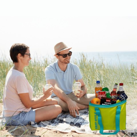 Torba termiczna Kamai Gio Style, zielona, pojemność 16L Torba termiczna Kamai Gio Style, zielona, pojemność 16L
