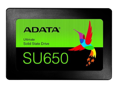 ADATA Ultimate | Dysk półprzewodnikowy | 960 GB | SU650 | 2,5" | SATA 6 Gb/s ADATA Ultimate | Dysk półprzewodnikowy | 960 GB | SU650 | 2,5" | SATA 6 Gb/s