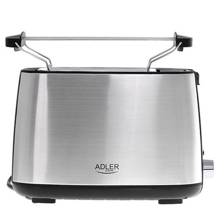 Adler | AD 3214 | Toster | Moc 750 W | Liczba gniazd 2 | Materiał obudowy Stal nierdzewna | Srebrny Adler | AD 3214 | Toster | Moc 750 W | Liczba gniazd 2 | Materiał obudowy Stal nierdzewna | Srebrny