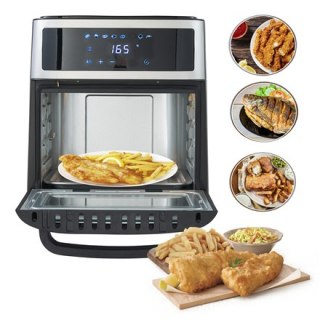 Adler | Airfryer Oven | AD 6309 | Moc 1700 W | Pojemność 13 L | Stal nierdzewna/czarny