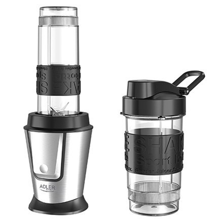 Adler | Blender | AD 4081 | Tabletop | 800 W | Materiał słoika BPA Free Plastic | Pojemność słoika 0,4 + 0,57 L | Kruszenie lodu Adler | Blender | AD 4081 | Tabletop | 800 W | Materiał słoika BPA Free Plastic | Pojemność słoika 0,4 + 0,57 L | Kruszenie lodu