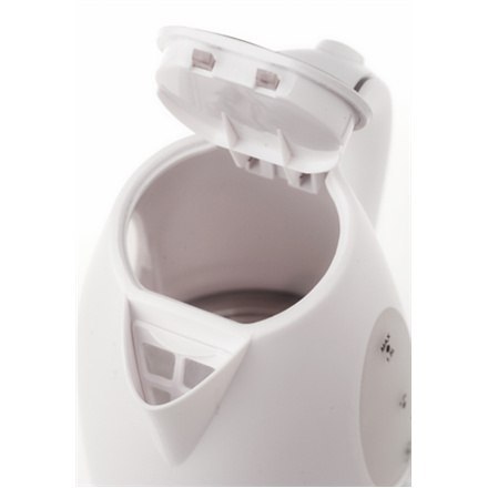 Adler | Czajnik | AD 1207 | Standard | 2000 W | 1,5 L | Plastik | Podstawa obrotowa 360° | Biały Adler | Czajnik | AD 1207 | Standard | 2000 W | 1,5 L | Plastik | Podstawa obrotowa 360° | Biały
