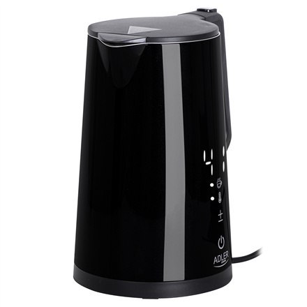 Adler | Czajnik | AD 1345b | Elektryczny | 2200 W | 1,7 L | Stal nierdzewna | Podstawa obrotowa 360° | Czarny Adler | Czajnik | AD 1345b | Elektryczny | 2200 W | 1,7 L | Stal nierdzewna | Podstawa obrotowa 360° | Czarny