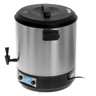 Adler | Garnek elektryczny / Kuchenka | AD 4496 | 2600 W | 28 L | Stal nierdzewna / Czarny