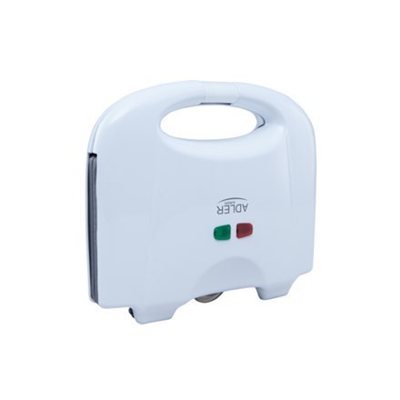 Adler | Gofrownica | AD 311 | 700 W | Ilość ciasta 2 | Belgia | Biały Adler | Gofrownica | AD 311 | 700 W | Ilość ciasta 2 | Belgia | Biały