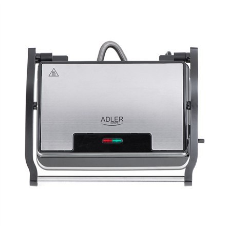 Adler | Grill elektryczny | AD 3052 | Stołowy | 1200 W | Stal nierdzewna Adler | Grill elektryczny | AD 3052 | Stołowy | 1200 W | Stal nierdzewna