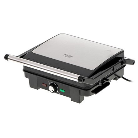Adler | Grill elektryczny XL | AD 3051 | Stołowy | 2800 W | Czarny/Stal nierdzewna Adler | Grill elektryczny XL | AD 3051 | Stołowy | 2800 W | Czarny/Stal nierdzewna