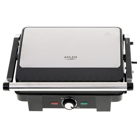 Adler | Grill elektryczny XL | AD 3051 | Stołowy | 2800 W | Czarny/Stal nierdzewna Adler | Grill elektryczny XL | AD 3051 | Stołowy | 2800 W | Czarny/Stal nierdzewna