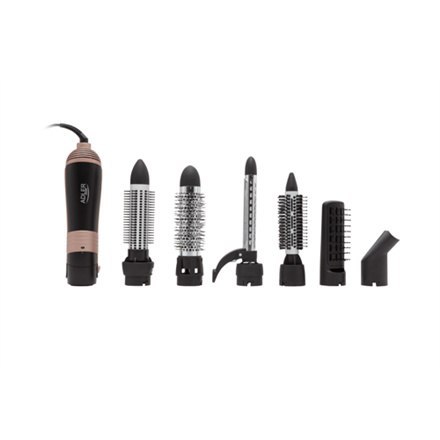 Adler | Hair styler | AD 2022 | Heat Settings Qty 3 | 1200 W | Black | Gold | Silver Adler | Hair styler | AD 2022 | Heat Settings Qty 3 | 1200 W | Black | Gold | Silver
