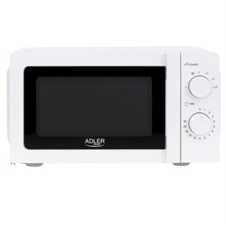 Adler | Kuchenka mikrofalowa | AD 6205 | Wolnostojąca | 700 W | Biała