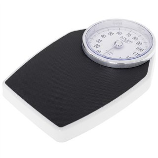 Adler | Mechaniczna waga łazienkowa | AD 8177 | Maksymalna waga (udźwig) 150 kg | Dokładność 1000 g | Czarny