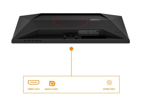 AOC 25G42E | 25 " | IPS | FHD | 16:9 | 180 Hz | 1 ms | 1920 x 1080 pixels | 300 cd/m² | HDMI ports quantity 1 | Black AOC 25G42E | 25 " | IPS | FHD | 16:9 | 180 Hz | 1 ms | 1920 x 1080 pixels | 300 cd/m² | HDMI ports quantity 1 | Black