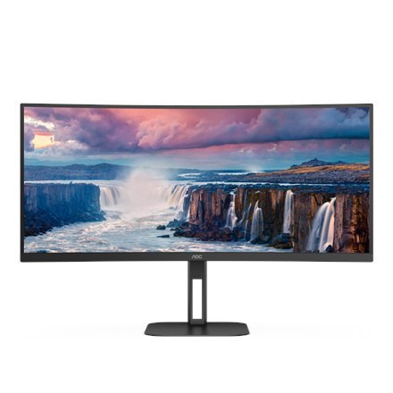 AOC | CU34V5C/BK | 34 " | VA | WQHD | 21:9 | 4 ms | 300 cd/m² | Porty HDMI w ilości 1 | 100 Hz AOC | CU34V5C/BK | 34 " | VA | WQHD | 21:9 | 4 ms | 300 cd/m² | Porty HDMI w ilości 1 | 100 Hz