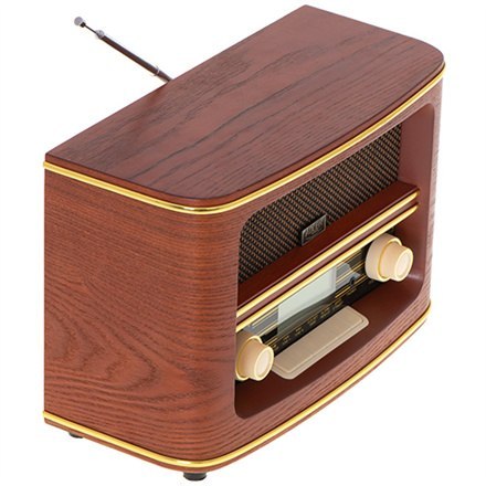 Adler | Retro Radio | AD 1187 | Funkcja alarmu | AUX in | Drewniane Adler | Retro Radio | AD 1187 | Funkcja alarmu | AUX in | Drewniane