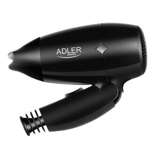 Adler | Suszarka do włosów | AD 2251 | 1400 W | Liczba ustawień temperatury 2 | Czarny