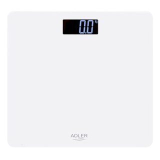 Adler | Waga łazienkowa | AD 8157w | Maksymalna waga (nośność) 150 kg | Dokładność 100 g | Pomiar wskaźnika masy ciała (BMI) | B