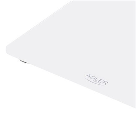 Adler | Waga łazienkowa | AD 8157w | Maksymalna waga (nośność) 150 kg | Dokładność 100 g | Pomiar wskaźnika masy ciała (BMI) | B Adler | Waga łazienkowa | AD 8157w | Maksymalna waga (nośność) 150 kg | Dokładność 100 g | Pomiar wskaźnika masy ciała (BMI) | B