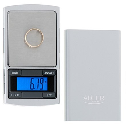 Adler | Waga precyzyjna | AD 3168 | Maksymalna waga (udźwig) kg | Srebrna Adler | Waga precyzyjna | AD 3168 | Maksymalna waga (udźwig) kg | Srebrna