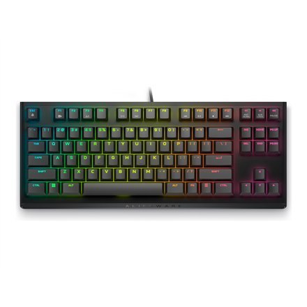 Alienware Tenkeyless AW420K | Klawiatura Gamingowa | Przewodowa | EN | Ciemna Strona Księżyca | CHERRY MX Red Alienware Tenkeyless AW420K | Klawiatura Gamingowa | Przewodowa | EN | Ciemna Strona Księżyca | CHERRY MX Red