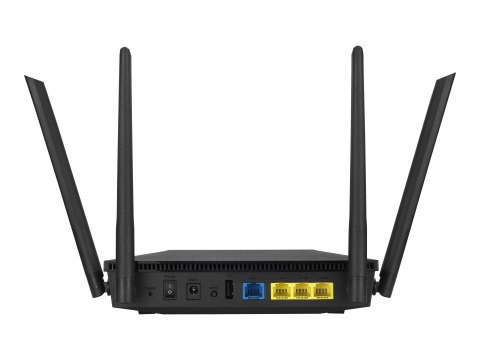 ASUS RT-AX53U - router bezprzewodowy - Wi-Fi 6 - desktop | 3-portowy przełącznik | AX1800 | 2,4 GHz / 5 GHz ASUS RT-AX53U - router bezprzewodowy - Wi-Fi 6 - desktop | 3-portowy przełącznik | AX1800 | 2,4 GHz / 5 GHz