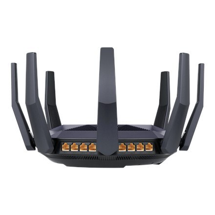 ASUS RT-AX89X - router bezprzewodowy - Wi-Fi 6 - desktop | 8-portowy przełącznik | AX6000 | 2,4 GHz / 5 GHz ASUS RT-AX89X - router bezprzewodowy - Wi-Fi 6 - desktop | 8-portowy przełącznik | AX6000 | 2,4 GHz / 5 GHz