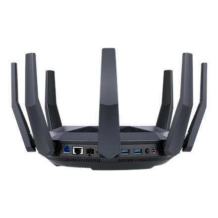 ASUS RT-AX89X - router bezprzewodowy - Wi-Fi 6 - desktop | 8-portowy przełącznik | AX6000 | 2,4 GHz / 5 GHz ASUS RT-AX89X - router bezprzewodowy - Wi-Fi 6 - desktop | 8-portowy przełącznik | AX6000 | 2,4 GHz / 5 GHz