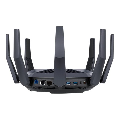 ASUS RT-AX89X - router bezprzewodowy - Wi-Fi 6 - desktop | 8-portowy przełącznik | AX6000 | 2,4 GHz / 5 GHz ASUS RT-AX89X - router bezprzewodowy - Wi-Fi 6 - desktop | 8-portowy przełącznik | AX6000 | 2,4 GHz / 5 GHz