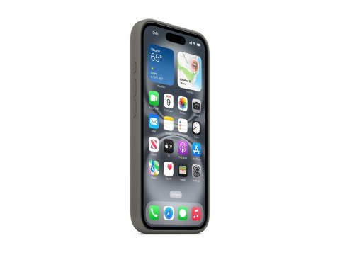 Apple iPhone 16 Silicone Case with MagSafe - Stone Gray | Apple Apple iPhone 16 Silicone Case with MagSafe - Stone Gray | Apple