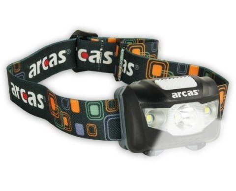 Arcas | Latarka czołowa | LED | 160 lumenów | 160 lumenów | 5 W | Czarny Arcas | Latarka czołowa | LED | 160 lumenów | 160 lumenów | 5 W | Czarny