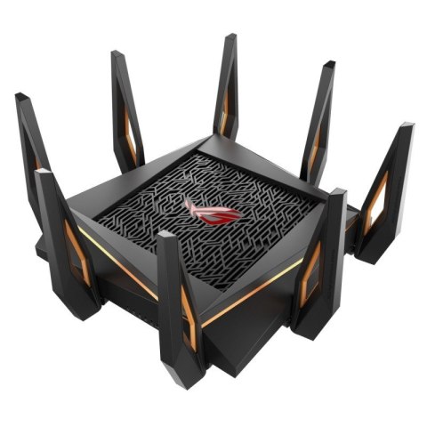 Asus | GT-AX11000 Tri-band WiFi Gaming Router | ROG Rapture | 802.11ax | 4804+1148 Mbit/s | 10/100/1000 Mbit/s | Porty Ethernet Asus | GT-AX11000 Tri-band WiFi Gaming Router | ROG Rapture | 802.11ax | 4804+1148 Mbit/s | 10/100/1000 Mbit/s | Porty Ethernet