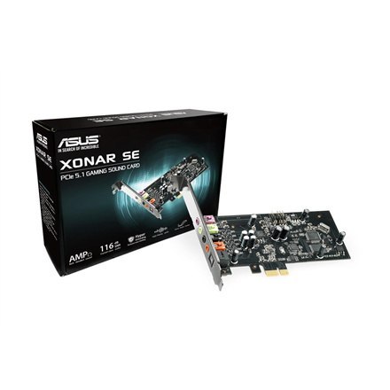 Asus | XONAR SE | Wewnętrzna | Karta dźwiękowa Asus | XONAR SE | Wewnętrzna | Karta dźwiękowa