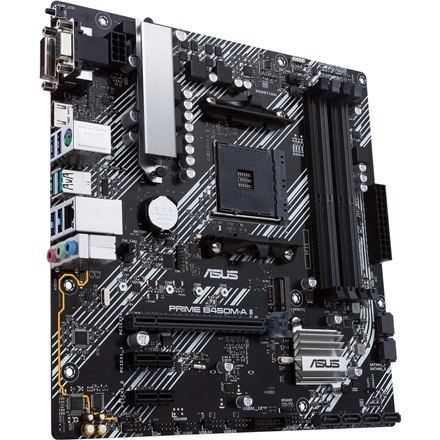 Asus | PRIME B450M-A II | Gniazdo procesora Socket AM4 | Typ chipsetu AMD B450 | Obsługiwana technologia pamięci RAM DDR4 SDRAM Asus | PRIME B450M-A II | Gniazdo procesora Socket AM4 | Typ chipsetu AMD B450 | Obsługiwana technologia pamięci RAM DDR4 SDRAM