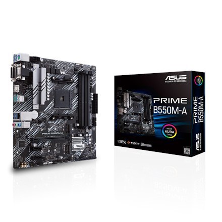 Asus | PRIME B550M-A | Gniazdo procesora Socket AM4 | Typ chipsetu AMD B550 | Obsługiwana technologia pamięci RAM DDR4 SDRAM Asus | PRIME B550M-A | Gniazdo procesora Socket AM4 | Typ chipsetu AMD B550 | Obsługiwana technologia pamięci RAM DDR4 SDRAM