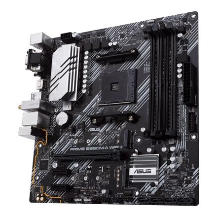 Asus | PRIME B550M-A WIFI II | Rodzina procesorów AMD | Gniazdo procesora AM4 | DDR4 DIMM | Gniazda pamięci 4 | Obsługiwane inte Asus | PRIME B550M-A WIFI II | Rodzina procesorów AMD | Gniazdo procesora AM4 | DDR4 DIMM | Gniazda pamięci 4 | Obsługiwane inte