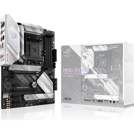 Asus | ROG STRIX B550-A GAMING | Rodzina procesorów AMD | Gniazdo procesora AM4 | DDR4 DIMM | Gniazda pamięci 4 | Obsługiwane in Asus | ROG STRIX B550-A GAMING | Rodzina procesorów AMD | Gniazdo procesora AM4 | DDR4 DIMM | Gniazda pamięci 4 | Obsługiwane in