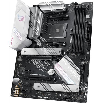 Asus | ROG STRIX B550-A GAMING | Rodzina procesorów AMD | Gniazdo procesora AM4 | DDR4 DIMM | Gniazda pamięci 4 | Obsługiwane in Asus | ROG STRIX B550-A GAMING | Rodzina procesorów AMD | Gniazdo procesora AM4 | DDR4 DIMM | Gniazda pamięci 4 | Obsługiwane in