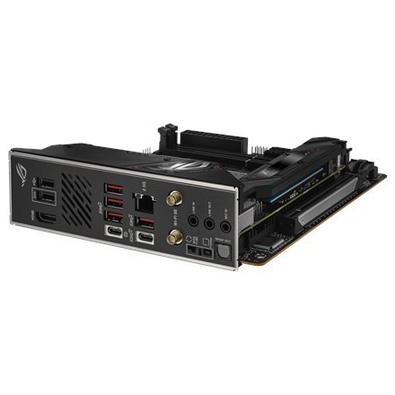 Asus | ROG STRIX B650E-I GAMING WIFI | Rodzina procesorów AMD | Gniazdo procesora AM5 | DDR5 DIMM | Gniazda pamięci 2 | Obsługiw Asus | ROG STRIX B650E-I GAMING WIFI | Rodzina procesorów AMD | Gniazdo procesora AM5 | DDR5 DIMM | Gniazda pamięci 2 | Obsługiw