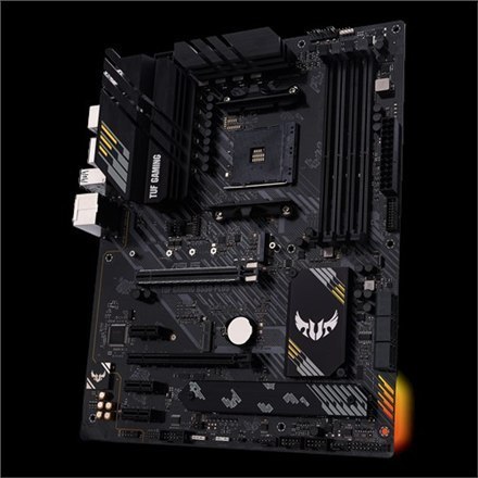Asus | TUF GAMING B550-PLUS | Gniazdo procesora Socket AM4 | Typ chipsetu AMD B550 | Obsługiwana technologia pamięci RAM DDR4 SD Asus | TUF GAMING B550-PLUS | Gniazdo procesora Socket AM4 | Typ chipsetu AMD B550 | Obsługiwana technologia pamięci RAM DDR4 SD