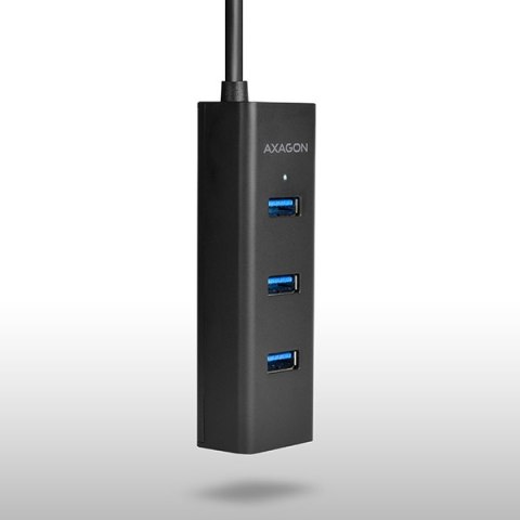 AXAGON Four-port USB 3.0 hub with fast charging and power support | HUE-S2B AXAGON Four-port USB 3.0 hub with fast charging and power support | HUE-S2B