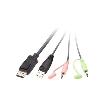 ATEN CS22DP - przełącznik KVM / audio / USB - 2 porty ATEN CS22DP - przełącznik KVM / audio / USB - 2 porty
