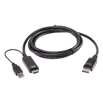 Aten 2L-7D02HDP Kabel True 4K 1.8M HDMI do DisplayPort Aten | Kabel True 4K 1.8M HDMI do DisplayPort | 2L-7D02HDP | Miesiące gwa Aten 2L-7D02HDP Kabel True 4K 1.8M HDMI do DisplayPort Aten | Kabel True 4K 1.8M HDMI do DisplayPort | 2L-7D02HDP | Miesiące gwa