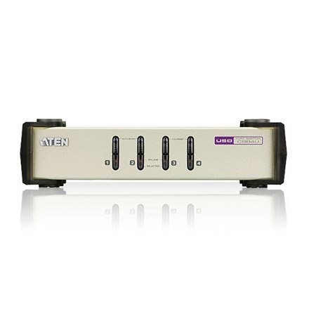 Aten 4-portowy przełącznik KVM PS/2-USB VGA Aten | 4-portowy przełącznik KVM PS/2-USB VGA Aten 4-portowy przełącznik KVM PS/2-USB VGA Aten | 4-portowy przełącznik KVM PS/2-USB VGA